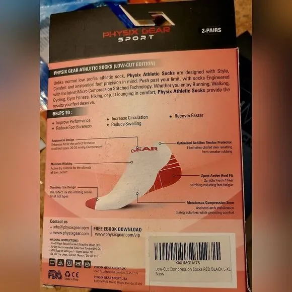 NEW SPORTS Low-Cut Socks - Picture 4 of 12